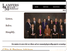 Tablet Screenshot of lamfersmaas.com
